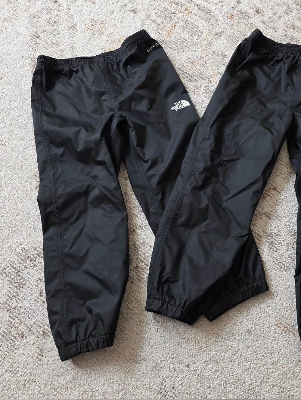 The North Face Kids Black Lightweight Rain Pants - 2 Pack